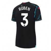 Manchester City Ruben Dias #3 Kolmaspaita Naiset 2023-24 Lyhythihainen